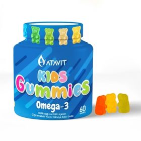 Atavit Kids Omega 3 60 Çiğnenebilir Tablet Balık Yağı