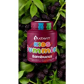 Atavit Kids Sambucus 60 Çiğnenebilir Tablet