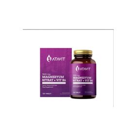 Atavit Magnezyum Sitrat Vit B6 120 Tablet