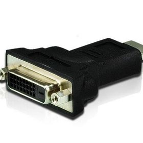 Aten 2a-128g Hdmi to Dvi-D 24 + 1 Erkek-Dişi Siyah Dönüştürücü Adaptör