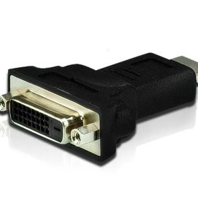 Aten 2a-128g Hdmi to Dvi-D 24 + 1 Erkek-Dişi Siyah Dönüştürücü Adaptör