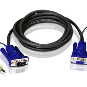 ATEN 2L-2402A VGA Audio Cable 1.8m KVM Kablosu