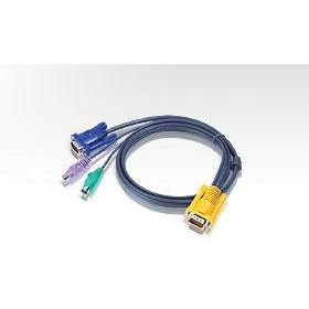 Aten 2L-5203P 3 mt PS/2 Klavye Mouse Monitör Vga Kvm Switch Kablosu