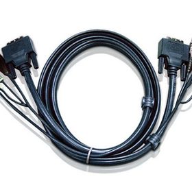 Aten ATEN-2L-7D03UI 3 m Usb DVI-I Single Kvm Kablosu