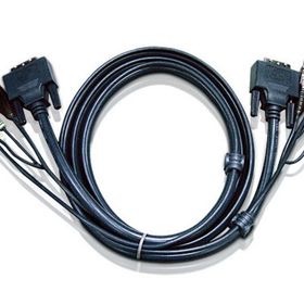 Aten ATEN-2L-7D03UI 3 m Usb DVI-I Single Kvm Kablosu