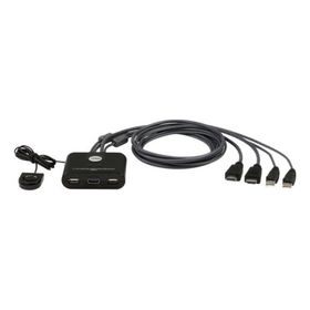Aten CS22HF 2 Port USB Fhd HDMI Cable KVM Switch