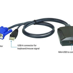 Aten Cv211-AT USB VGA Laptop Console Crash Cart Adaptörü