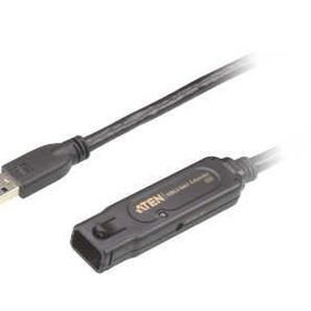 Aten Ue3315a 15 mt Usb 3.2 Gen1 to Usb 3.2 Gen1 Erkek-Dişi Usb Uzatma Kablosu