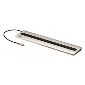 Aten UH3237 USB Type C To HDMI VGA RJ45 15 inç SD Kart Çevirici