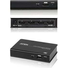 Aten VS194 1 Giriş 4 Çıkış DISPLAY PORT 4K DP 1.2a HDCP 1.3 DISPLAY PORT Görüntü Çoklayıcı