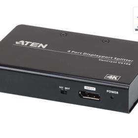 Aten VS194 1 Giriş 4 Çıkış DISPLAY PORT 4K DP 1.2a HDCP 1.3 DISPLAY PORT Görüntü Çoklayıcı