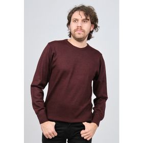Ateş Triko 6090005 Bordo Erkek Kazak