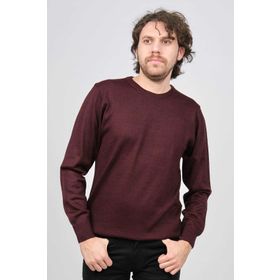 Ateş Triko 6090005 Bordo Erkek Kazak