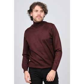 Ateş Triko 6090008 Bordo Erkek Kazak