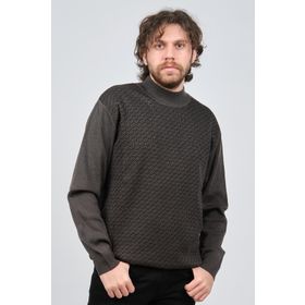 Ateş Triko 60912086 Füme Erkek Kazak
