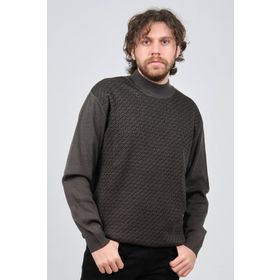 Ateş Triko 60912086 Füme Erkek Kazak