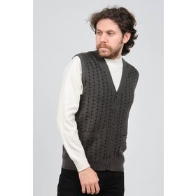 Ateş Triko 6091732 Füme Erkek Triko
