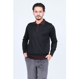 Ateş Triko 6091903 Siyah Erkek Kazak