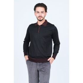 Ateş Triko 6091903 Siyah Erkek Kazak