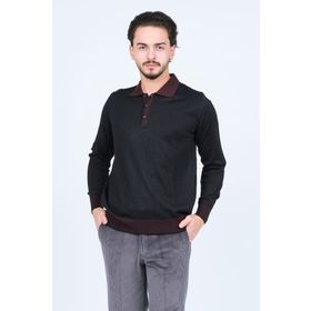 Ateş Triko 6091903 Siyah Erkek Kazak
