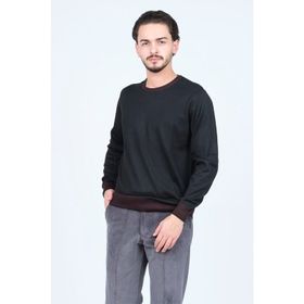Ateş Triko 6091905 Siyah Erkek Kazak