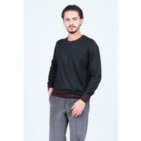 Ateş Triko 6091905 Siyah Erkek Kazak