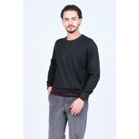 Ateş Triko 6091905 Siyah Erkek Kazak