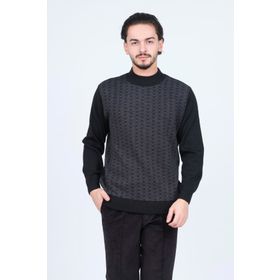 Ateş Triko 6092074 Siyah Erkek Kazak