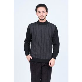 Ateş Triko 6092074 Siyah Erkek Kazak