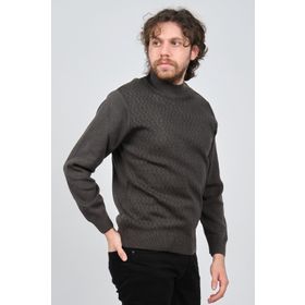 Ateş Triko 6092089 Füme Erkek Kazak