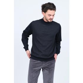 Ateş Triko 6092254 Lacivert Erkek Kazak