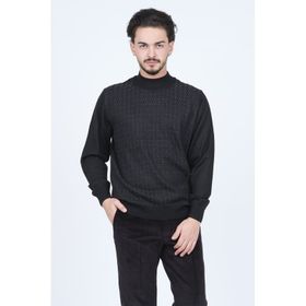 Ateş Triko 6092254 Siyah Erkek Kazak