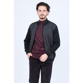 Ateş Triko 6092541 Siyah Erkek Hırka