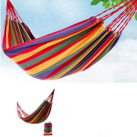 AteşTech 190x80 cm Bahçe Balkon Outdoor Kamp Salıncak Hamak
