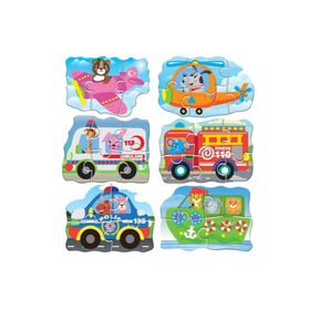 AteşTech Araçlar Baby Puzzle