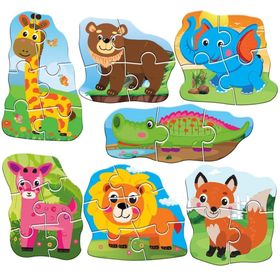 AteşTech Hayvanlar Baby Puzzle