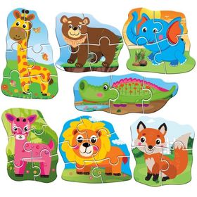 AteşTech Hayvanlar Baby Puzzle