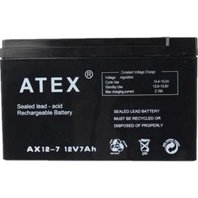 Atex AX-12V 7AH Bakımsız Kuru Akü
