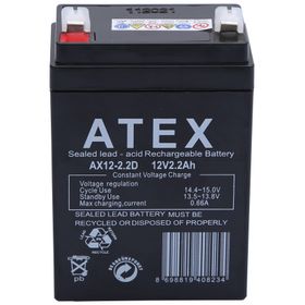 Atex AX12-2.2D 12 V 2.2 Ah Amper Bakımsız Kuru Akü