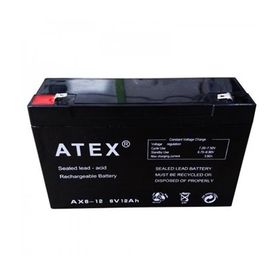 Atex AX6-12 6 V 12 Amper Kuru Akü