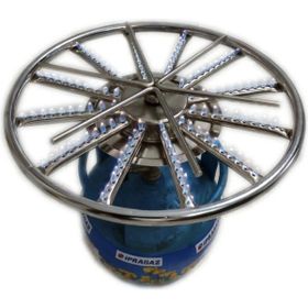 Atılım ATLM0001 38 cm Filtreli Krom Dönerli Künefe Ocağı Tüp Musluğu