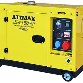 Atimax ADG 10 ES3 Trifaze 9 KVA Dizel Kabinli Marşlı Jeneratör