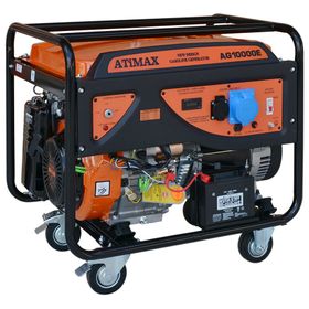 Atimax AG10000E3 9 kVA Benzinli Marşlı Trifaze Jeneratör