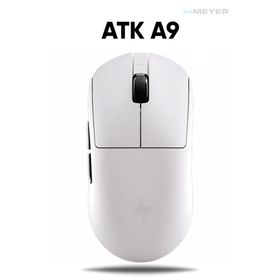 ATK Dragonfly A9 Beyaz Optik Şarjlı Kablolu/Kablosuz Gaming Mouse