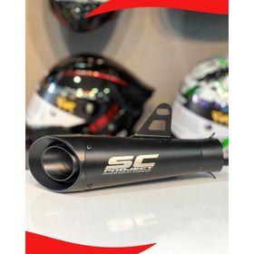 Atk Sc Project Tüp Universal Keskin Model Siyah Motosiklet Egzoz