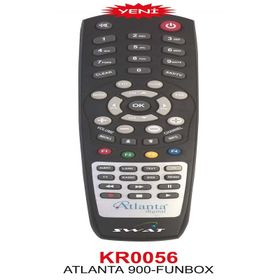 Atlanta 900 Funbox Uydu Alıcı Kumanda