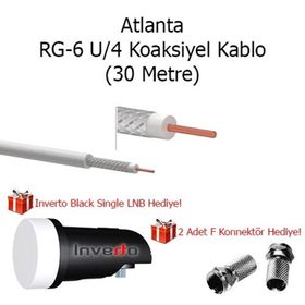 Atlanta RG6 F Konnektör