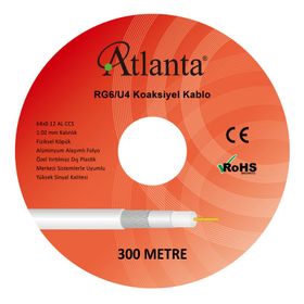 Atlanta RG6 F Konnektör