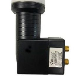 Atlanta Ultra+ Twin Çift Çıkışlı 4K Full Hd Lnb Gold Konnektör