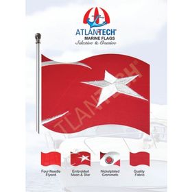 Atlantech 100x150 mm Türk Bayrağı